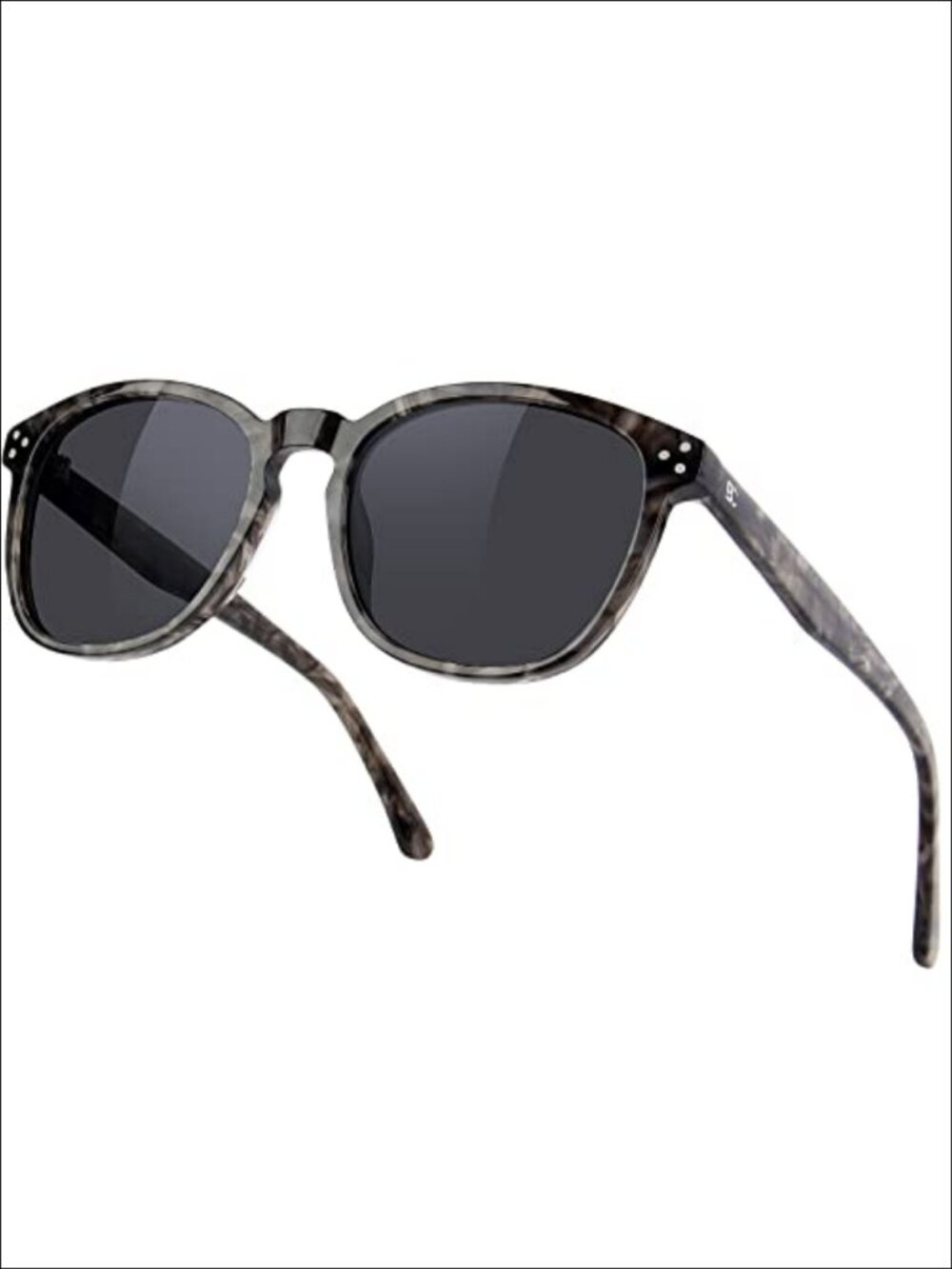 Acetate Polarized Sunglasses UV Protection Trendy Full-Rim Square Women